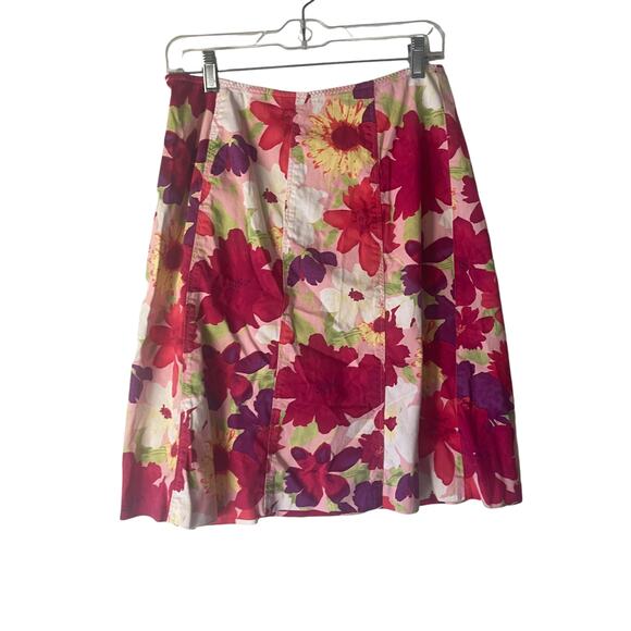 Pursuits,‎ Itd. Y2k 2000s Women's Size 10 Floral Knee Length Skirt - Picture 4 of 8